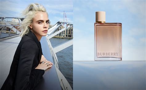 burberry perfume cara delevingne|Burberry her perfume face.